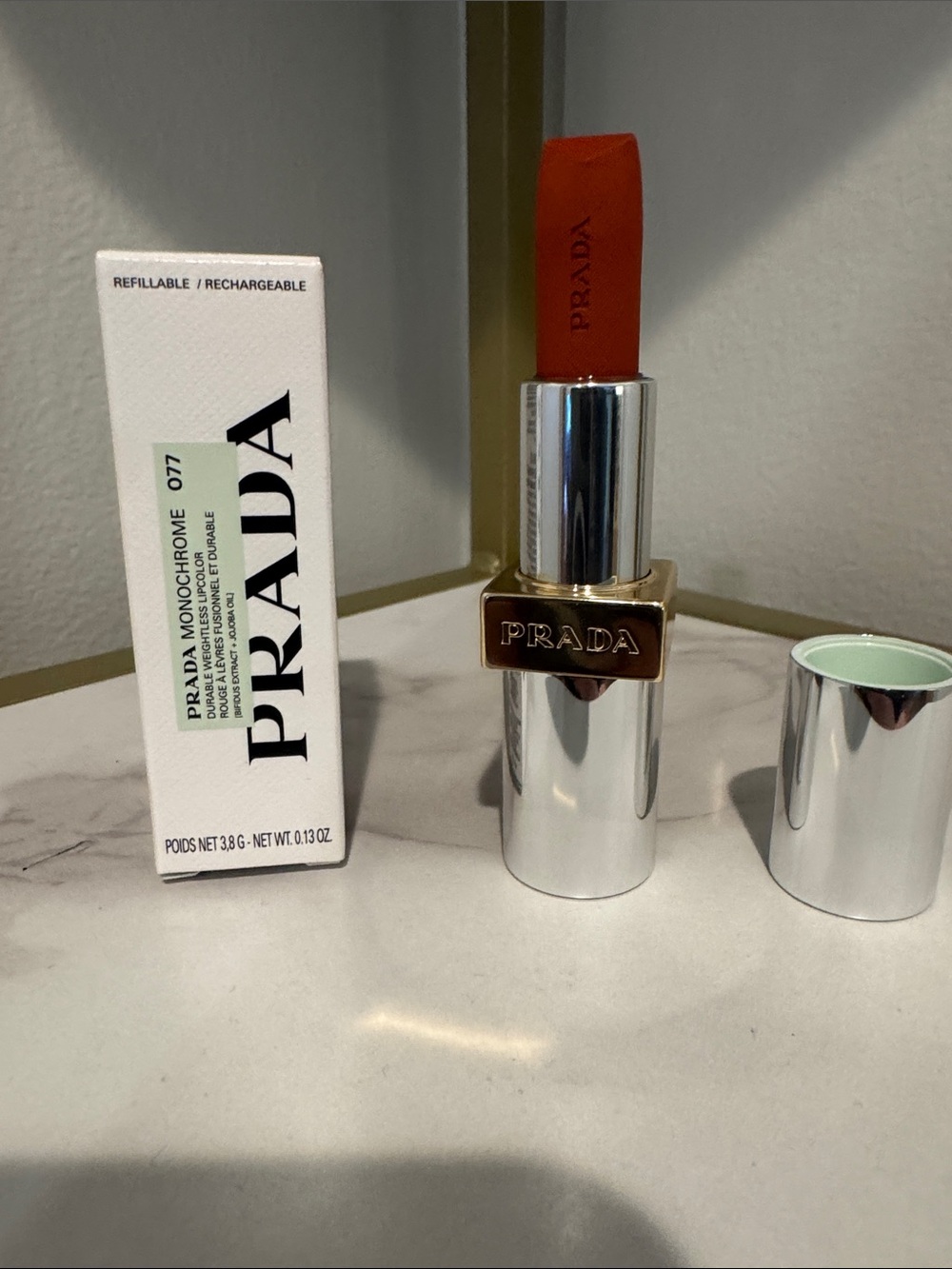Prada Monochrome Hyper Matte Refillable Lipstick